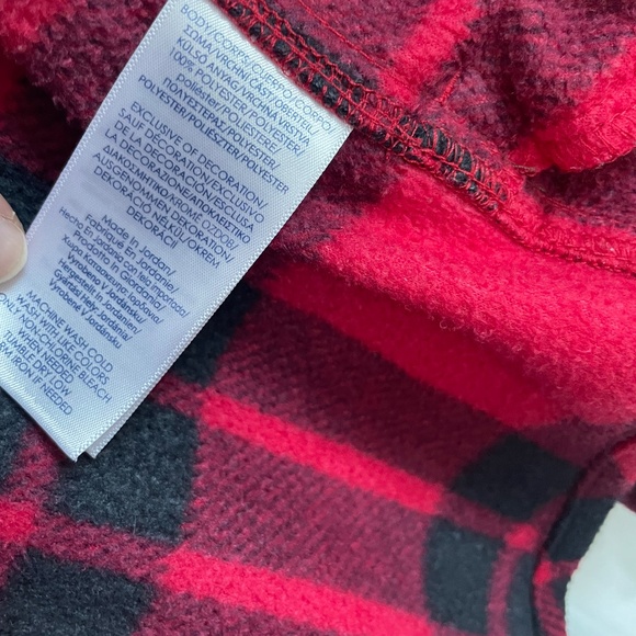 Chaps Ralph Lauren Fleece Plaid Button-Down Shirt With Pockets, Men's Medium - Picture 6 of 10